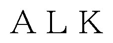 ALK 商願2025-106103の商標見本