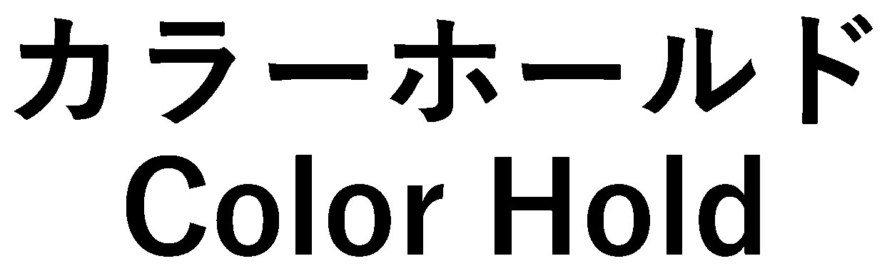 カラーホールド Color Hold 商願2025-106693の商標見本