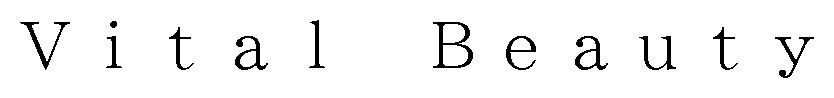 Vital Beauty 商願2025-109479の商標見本