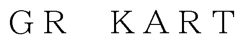 GR KART 商願2025-114064の商標見本