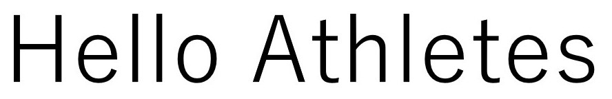 Hello Athletes 商願2025-114271の商標見本