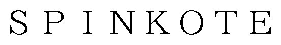 SPINKOTE 商願2025-114880の商標見本