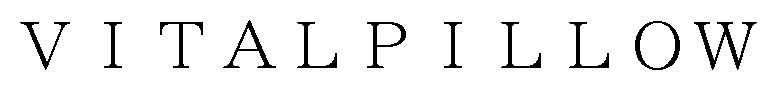 VITALPILLOW 商願2025-115238の商標見本
