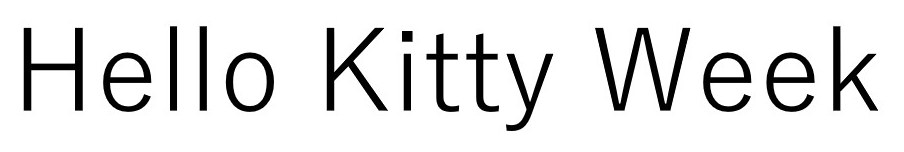 Hello Kitty Week 商願2025-118418の商標見本