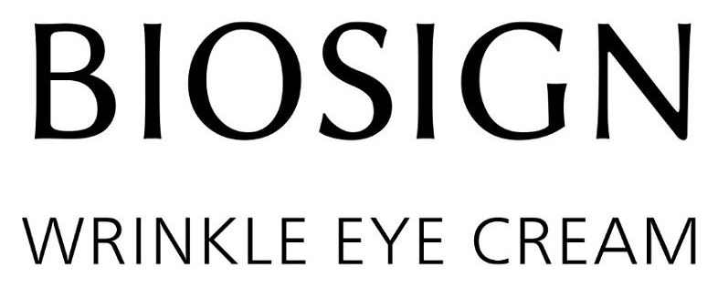 BIOSIGN WRINKLE EYE CREAM 商願2025-119966の商標見本