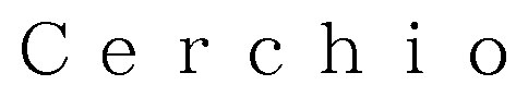 Cerchio 商願2025-121334の商標見本