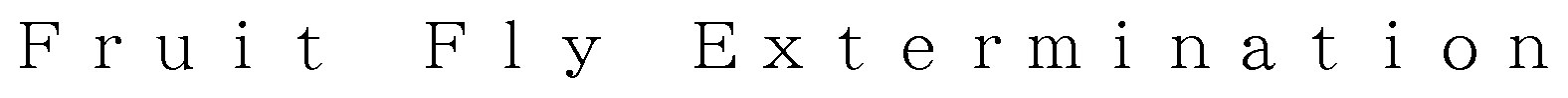 T Extermination FIY 商願2025-123021の商標見本