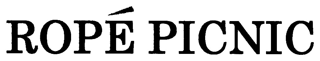 ROPE PICNIC 商願2025-124507の商標見本
