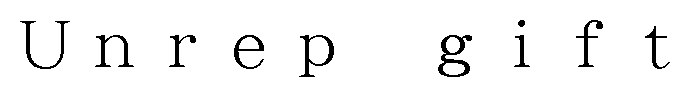 gift Unrep 商願2025-124565の商標見本