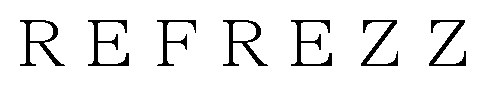 REFREZZ 商願2025-125188の商標見本