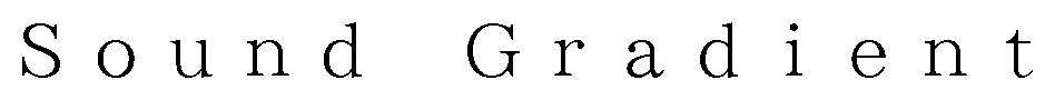 sound Gradient 商願2025-131411の商標見本