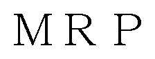 MRP 商願2025-133551の商標見本