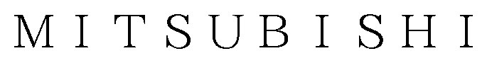 MITSUBISHI 商願2025-134019の商標見本