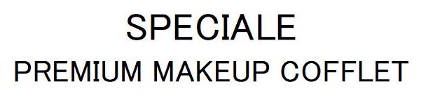 SPECIALE PREMIUM MAKEUP COFFLET 商願2025-134095の商標見本