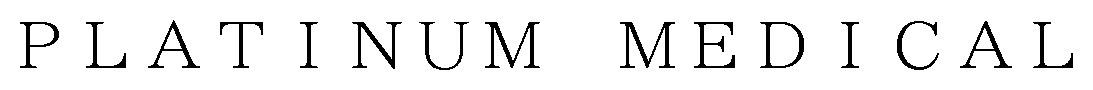 PLAIINUM I MEDICAL 商願2025-134933の商標見本