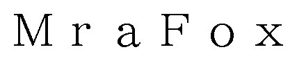 MraFox 商願2025-135331の商標見本