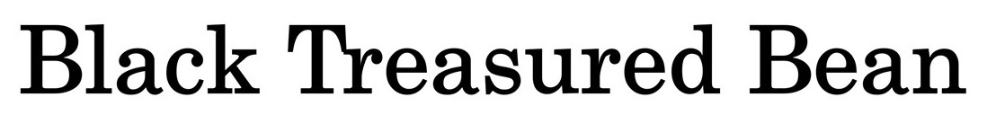 Black Treasured Bean 商願2025-138104の商標見本