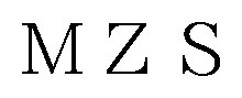 MZS 商願2025-139722の商標見本