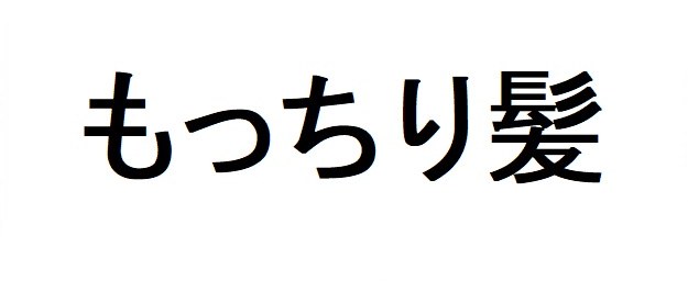 もっちり髪 商願2025-146521の商標見本