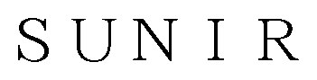 SUNIR 商願2025-146592の商標見本