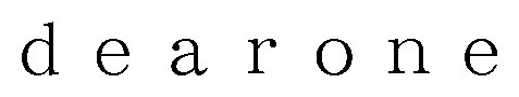 dearone 商願2025-148092の商標見本