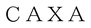 CAXA 商願2025-148632の商標見本