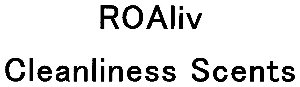 ROAliv Cleanliness Scents 商願2025-151088の商標見本