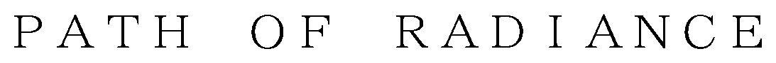 PATH OF RADIANCE 商願2026-001500の商標見本