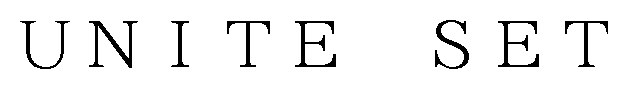 UNITE SET 商願2026-001626の商標見本