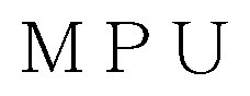 MPU 商願2026-003870の商標見本