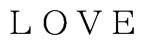 LOVE 商願2026-005350の商標見本