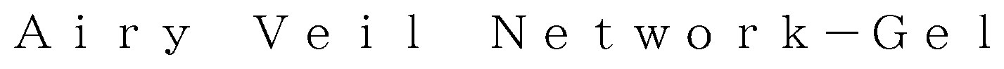 Airy Veil Network-Gel 商願2026-011011の商標見本