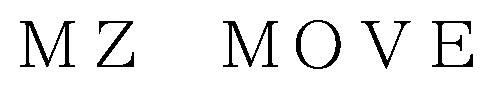 MZ MOVE 商願2026-012551の商標見本