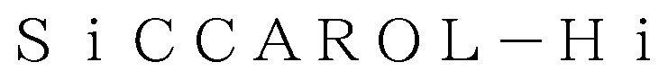 SiCCAROL-Hi 商願2026-013757の商標見本
