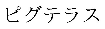 ピグテラス 商願2026-015058の商標見本