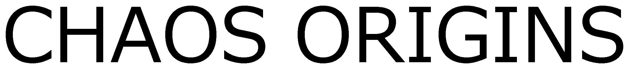 CHAOS ORIGINS 商願2026-015099の商標見本