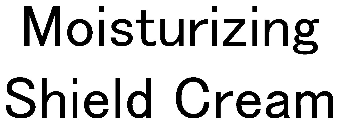Moisturizing Shield Cream 商願2026-015605の商標見本
