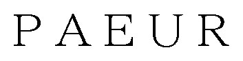 PAEUR 商願2026-017249の商標見本