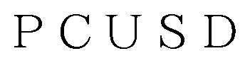 PCUSD 商願2026-017251の商標見本