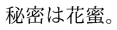 税密は花蜜 商願2026-018713の商標見本