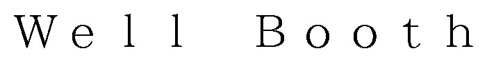 Well Booth 商願2026-018772の商標見本