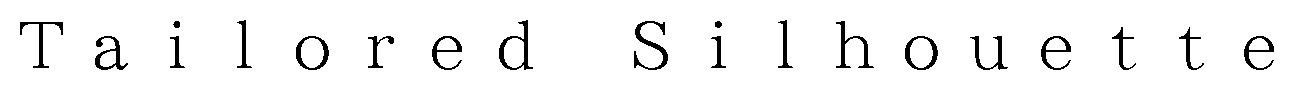 Tailored Silhouette 商願2026-020424の商標見本