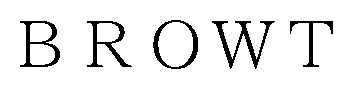 BROWT 商願2026-020683の商標見本