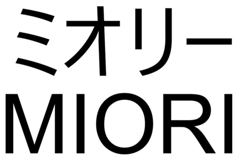 ミオリー MIORI 商願2026-020698の商標見本