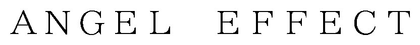 ANGEL EFFECT 商願2026-022062の商標見本