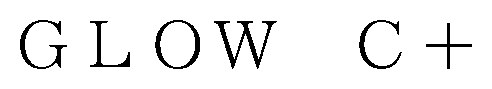 GLOW C+ 商願2026-023727の商標見本