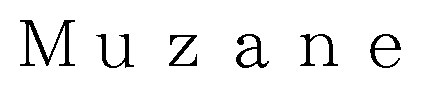 Muzane 商願2026-024290の商標見本