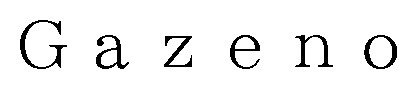 Gazeno 商願2026-024296の商標見本