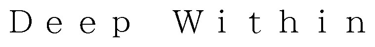 Deep Within 商願2026-025779の商標見本