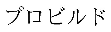 プロビルド 商願2026-025805の商標見本